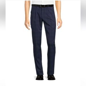 Murano carrot fit plaid dress pants